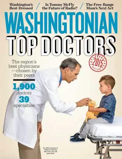Washingtonian’s 2015 Top Doctors, Washingtonian magazine cover