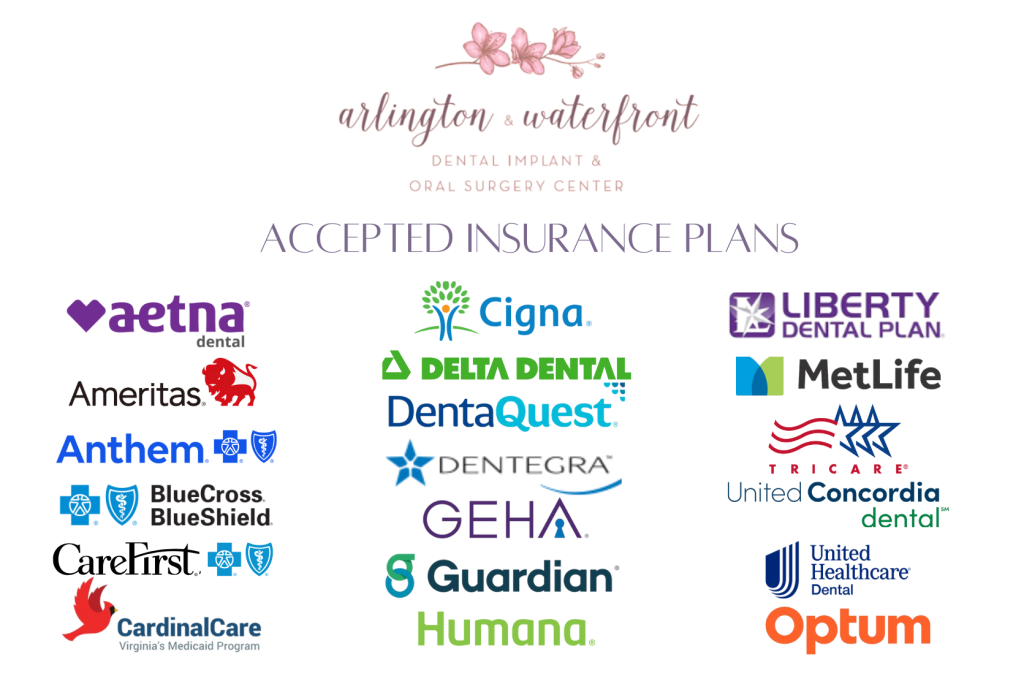 Accepted Insurances Logos